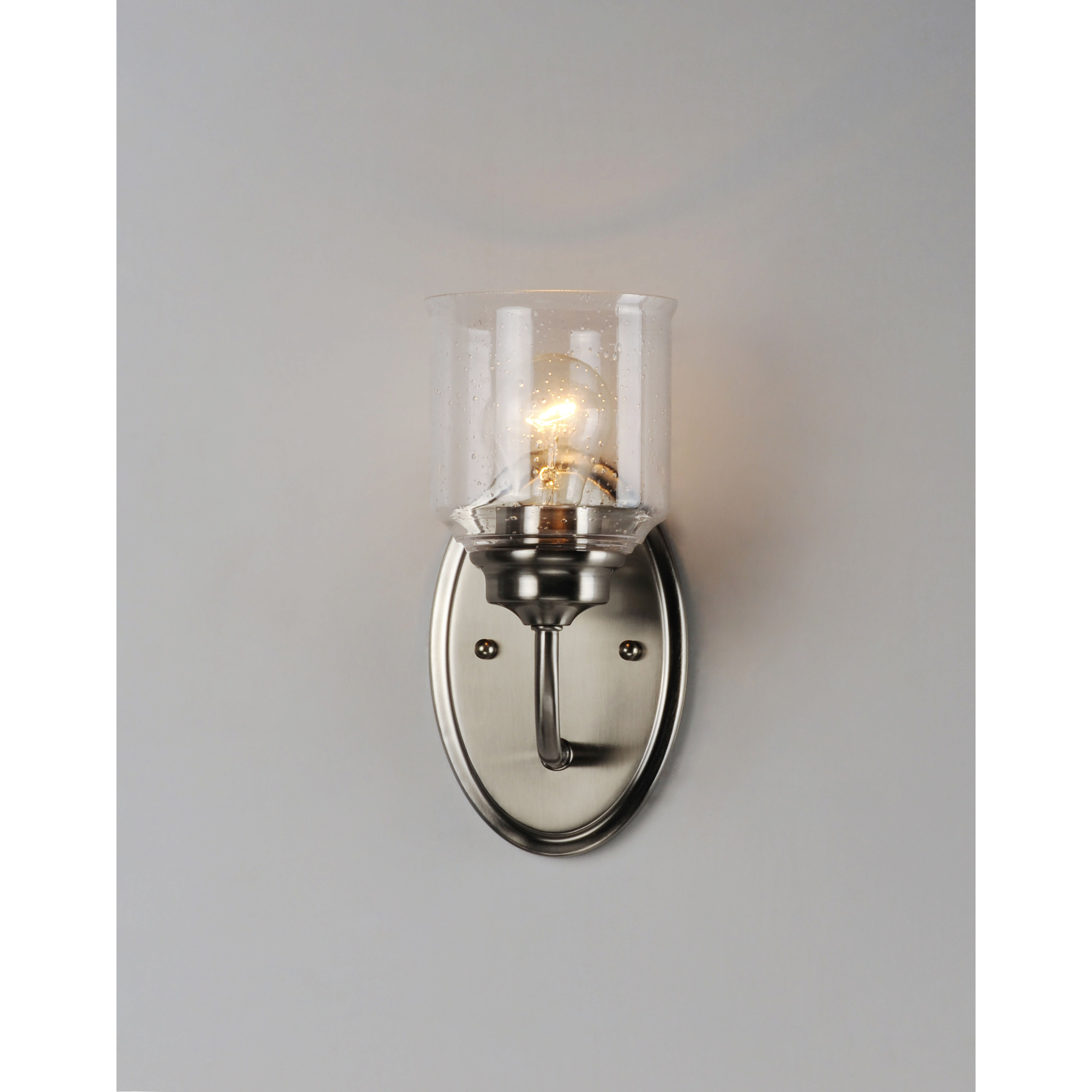Acadia 1 Light 5 inch Satin Nickel Wall Sconce Wall Light