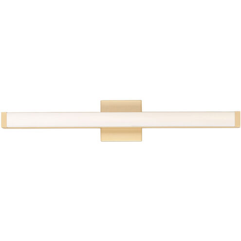 Spec Vanity LED 30 inch Gold Bath Vanity Wall Light