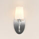 Durham 1 Light 5.75 inch Polished Chrome Wall Sconce Wall Light