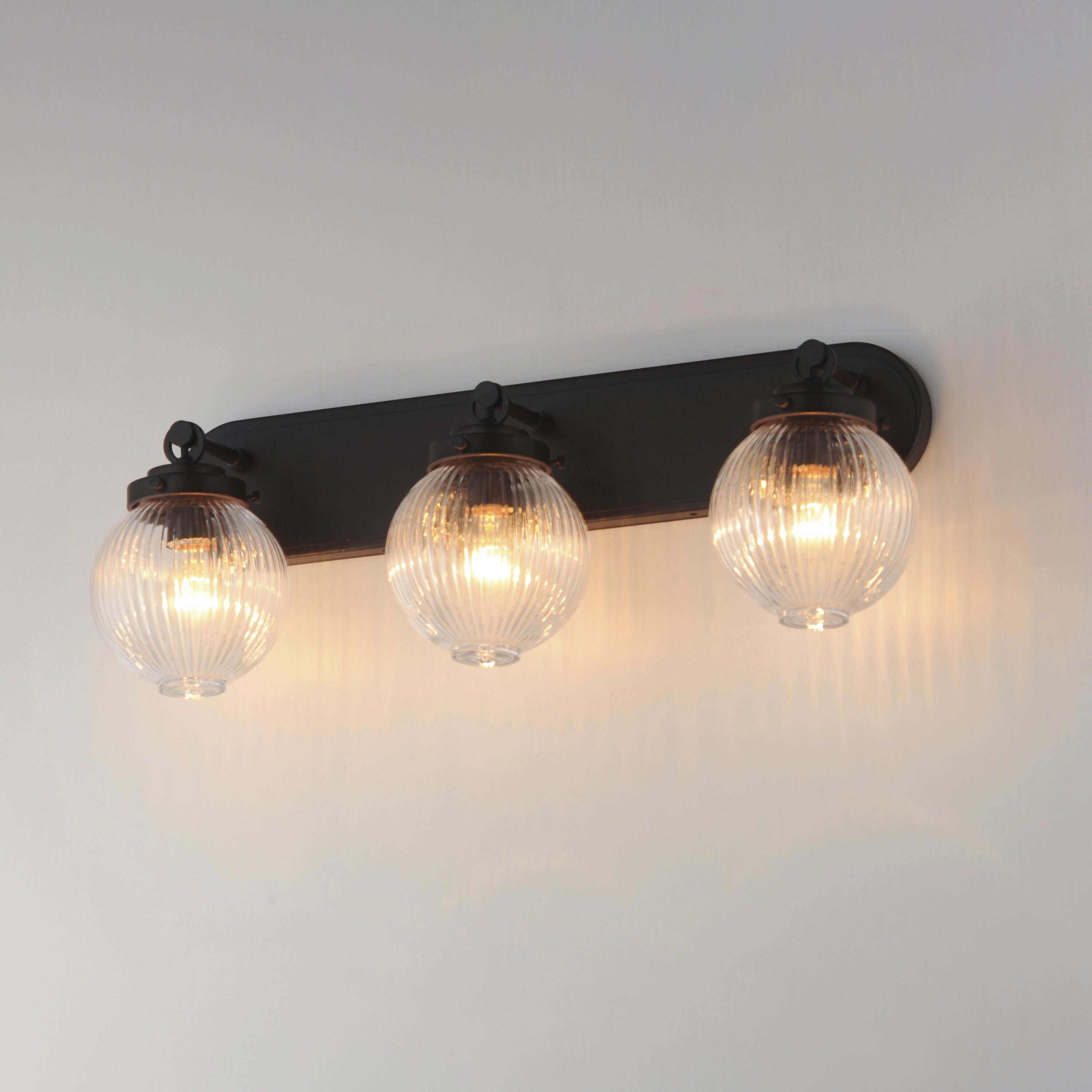 Kasbah 3 Light 25.5 inch Oil Rubbed Bronze Bath Vanity Wall Light