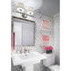 Rondo 2 Light 16.75 inch Polished Nickel Bath Vanity Wall Light