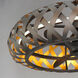 Weave 22 inch Bronze Gilt and Gold Fandelight