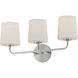 Bristol 3 Light 20.75 inch Bathroom Vanity Light