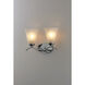 Vital 2 Light 15 inch Polished Chrome Bath Vanity Wall Light