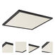 Sky - 5CCT LED 23.5 inch Black Flush Mount Ceiling Light