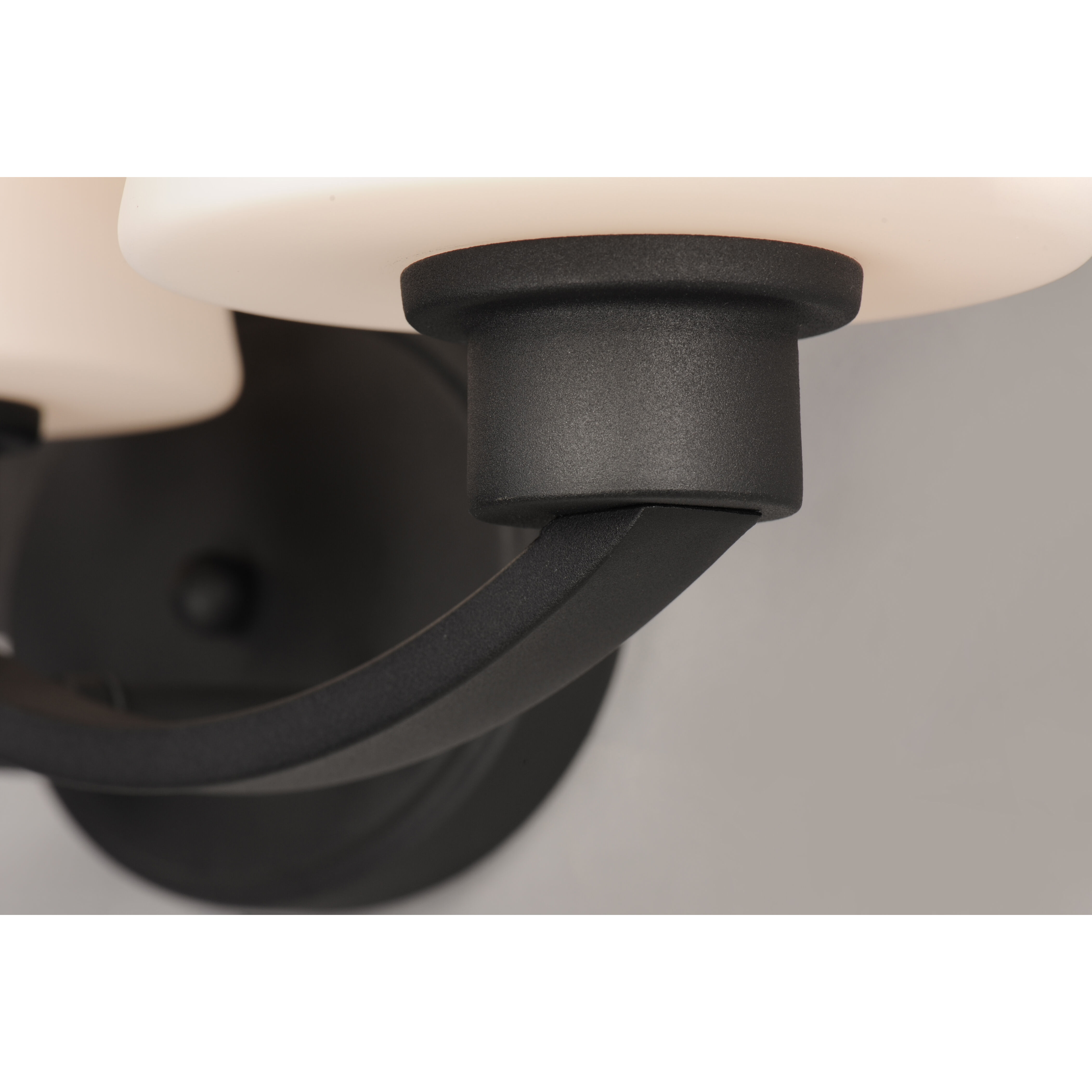 Shelter 3 Light 22 inch Black Bath Vanity Wall Light