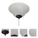 San Gabriel 3 Light Incandescent Oil Rubbed Bronze Ceiling Fan Light Kit