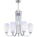 Taylor 5 Light 27.5 inch Satin Nickel Chandelier Ceiling Light