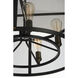 Palladium 5 Light 24 inch Black/Natural Aged Brass Chandelier Ceiling Light in Medium Base Incandescent