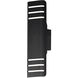 Lightray LED 17.25 inch Black Outdoor Wall Mount, Medium