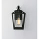 Artisan 1 Light 16 inch Black Outdoor Wall Sconce