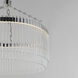 Jolie LED 24 inch Polished Nickel Single Pendant Ceiling Light