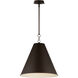 Veritas 1 Light 18 inch Chestnut Bronze Single Pendant Ceiling Light