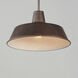 Pier M 1 Light 14 inch Empire Bronze Outdoor Pendant, X-Large