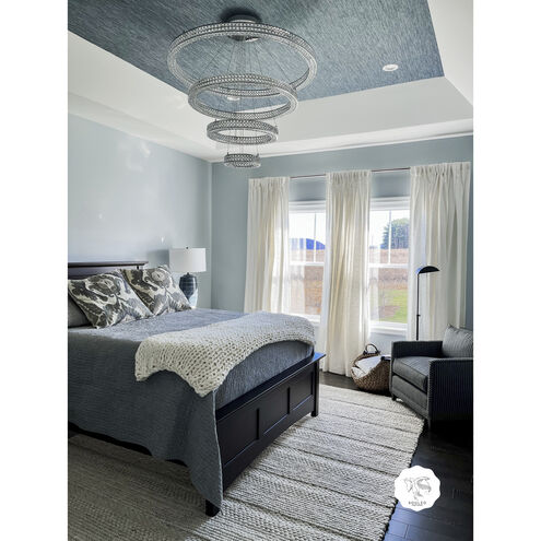 Eternity LED LED 40 inch Polished Chrome Foyer Pendant Ceiling Light