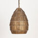 Gilda 1 Light 14 inch Antique Brass Single Pendant Ceiling Light