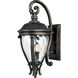 Camden VX 3 Light 29 inch Golden Bronze Outdoor Wall Mount