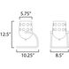 Dottie 12.5 inch 40 watt Black Desk Lamp Portable Light