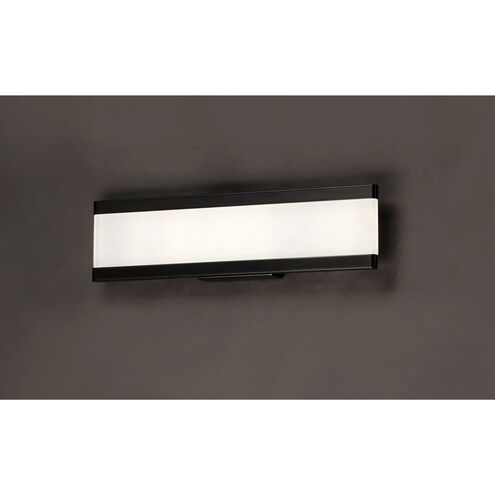Visor LED 18 inch Black Vanity Light Wall Light