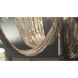 Chantilly LED 22 inch Polished Nickel Single-Tier Chandelier Ceiling Light