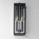 Magnus 2 Light 17 inch Black Outdoor Wall Mount