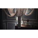 Chantilly LED 22 inch Polished Nickel Single-Tier Chandelier Ceiling Light