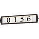 Address LED 5 inch Bronze Outdoor Wall Mount