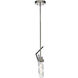 Milano 1 Light 5.5 inch Polished Nickel Single Pendant Ceiling Light