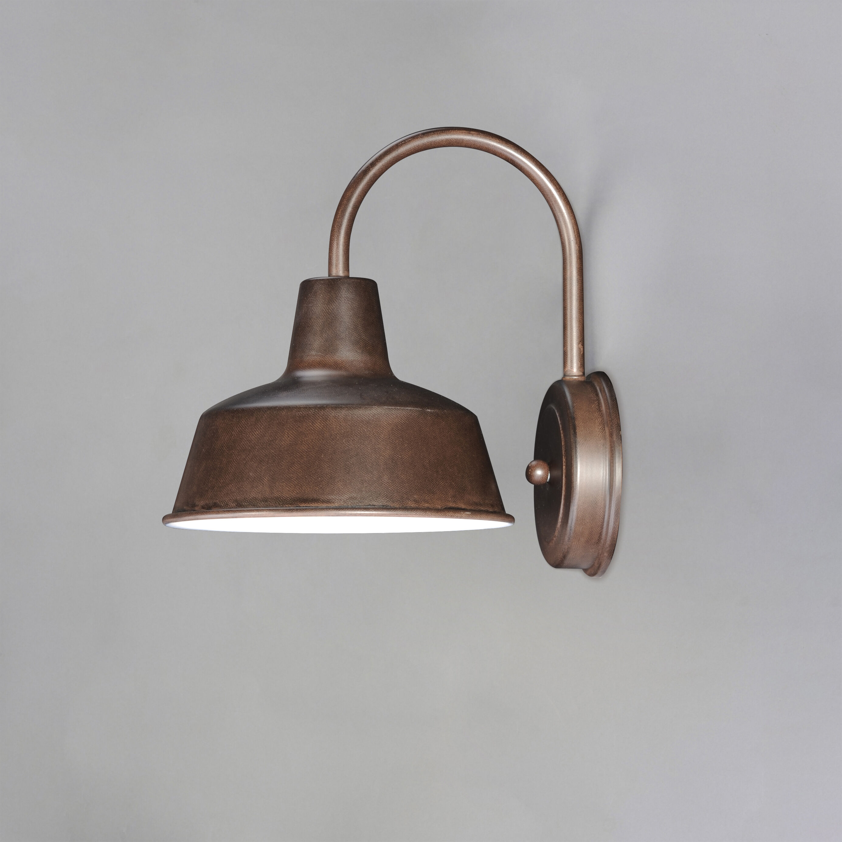 Pier M 1 Light 11 inch Empire Bronze Outdoor Wall Mount