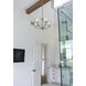 Rondo 5 Light 31 inch Polished Nickel Single-Tier Chandelier Ceiling Light