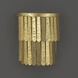 Regalia 1 Light 10 inch Gold Leaf Wall Sconce Wall Light