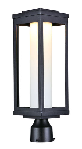 Salon LED LED 20 inch Black Outdoor Pole/Post Mount in Satin White