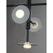 Helio LED 26.5 inch Black Multi-Light Pendant Ceiling Light