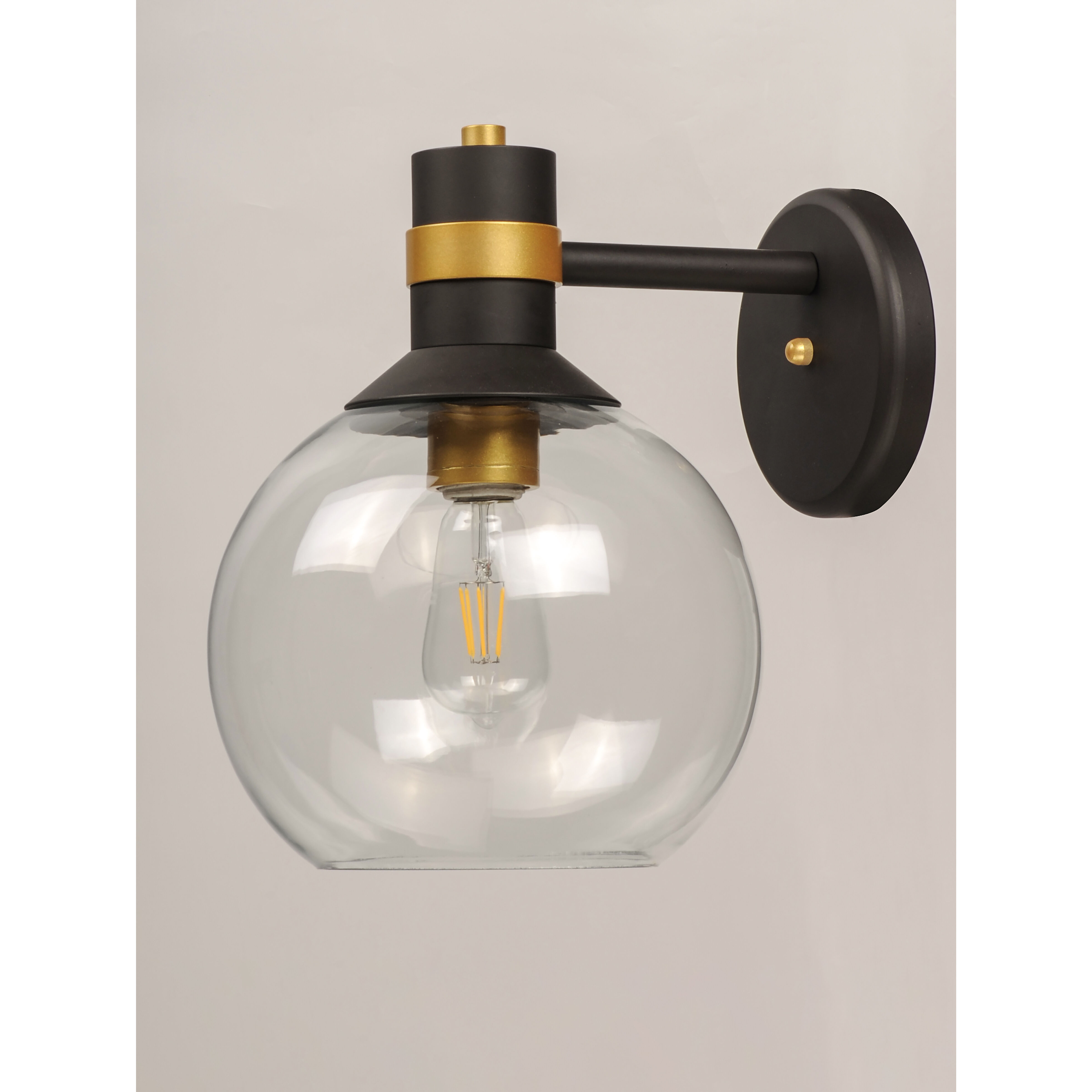 Cabin LED 13 inch Bronze/Gold Outdoor Wall Mount