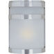 Arc 1 Light 9 inch Stainless Steel Outdoor Wall Mount