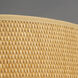 Prime LED 16 inch Flush Mount Ceiling Light in Grass Cloth