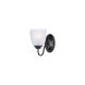 Stefan 1 Light 5 inch Black Bath Vanity Wall Light