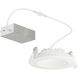 Cove LED 4.75 inch White Flush Mount Ceiling Light