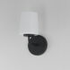 Durham 1 Light 4.75 inch Black Wall Sconce Wall Light