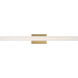 Vogue LED 36 inch Natural Aged Brass Bath Vanity Wall Light