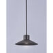 Civic LED 10 inch Architectural Bronze Outdoor Hanging Lantern