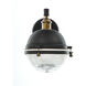 Portside 1 Light 11 inch Oil Rubbed Bronze and Antique Brass Outdoor Wall Mount
