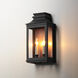Savannah VX 2 Light 15 inch Antique Copper/Black Oxide Outdoor Wall Mount