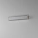 Edge LED 18 inch Satin Nickel Bath Vanity Wall Light