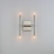 Rome 4 Light 9.75 inch Satin Nickel ADA Wall Sconce Wall Light