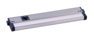 CounterMax 5K 120 LED 12 inch Satin Nickel Under Cabinet