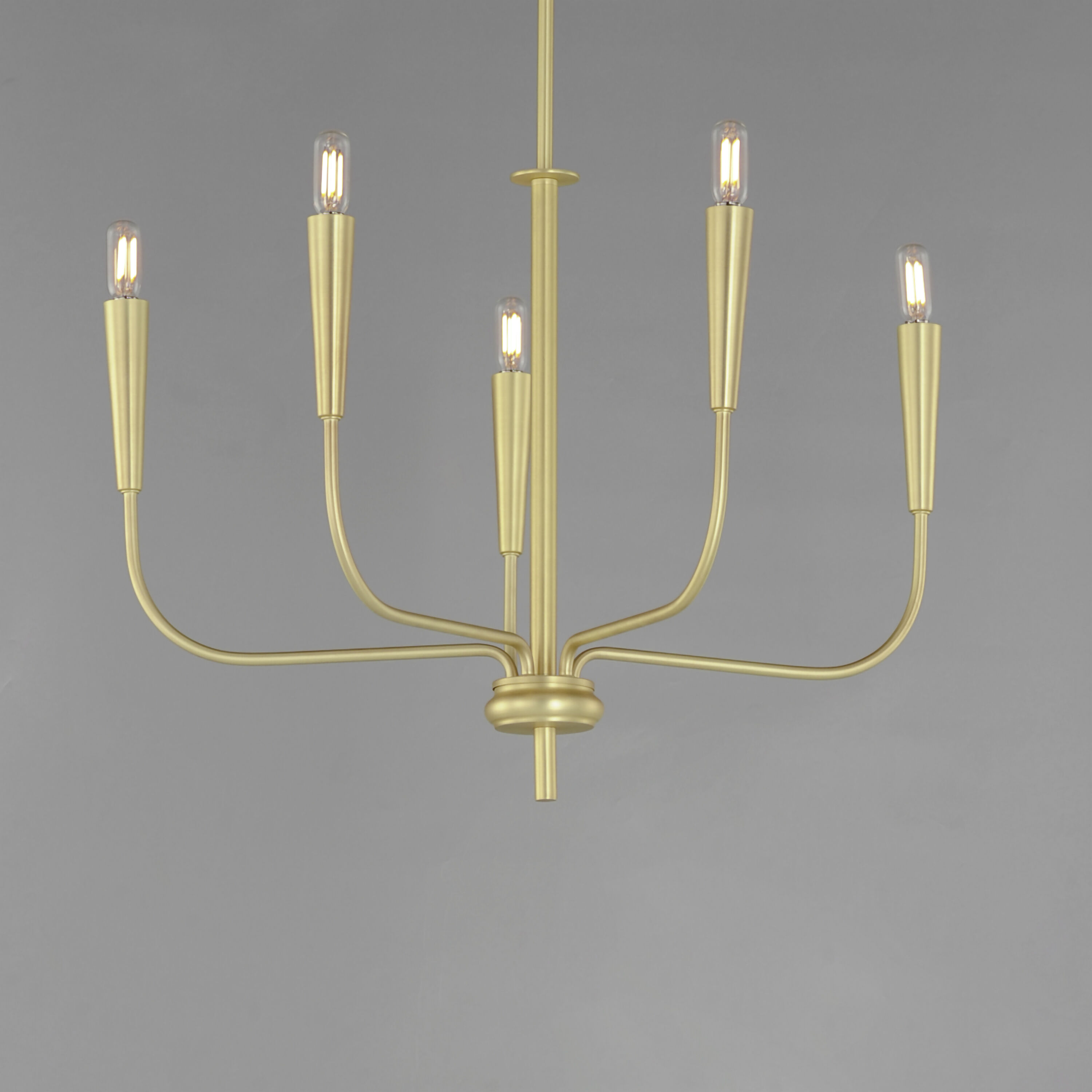 最安プラン 5 Vela 24815SBR Maxim Light Single-Tier Brass Satin inch 24 その他