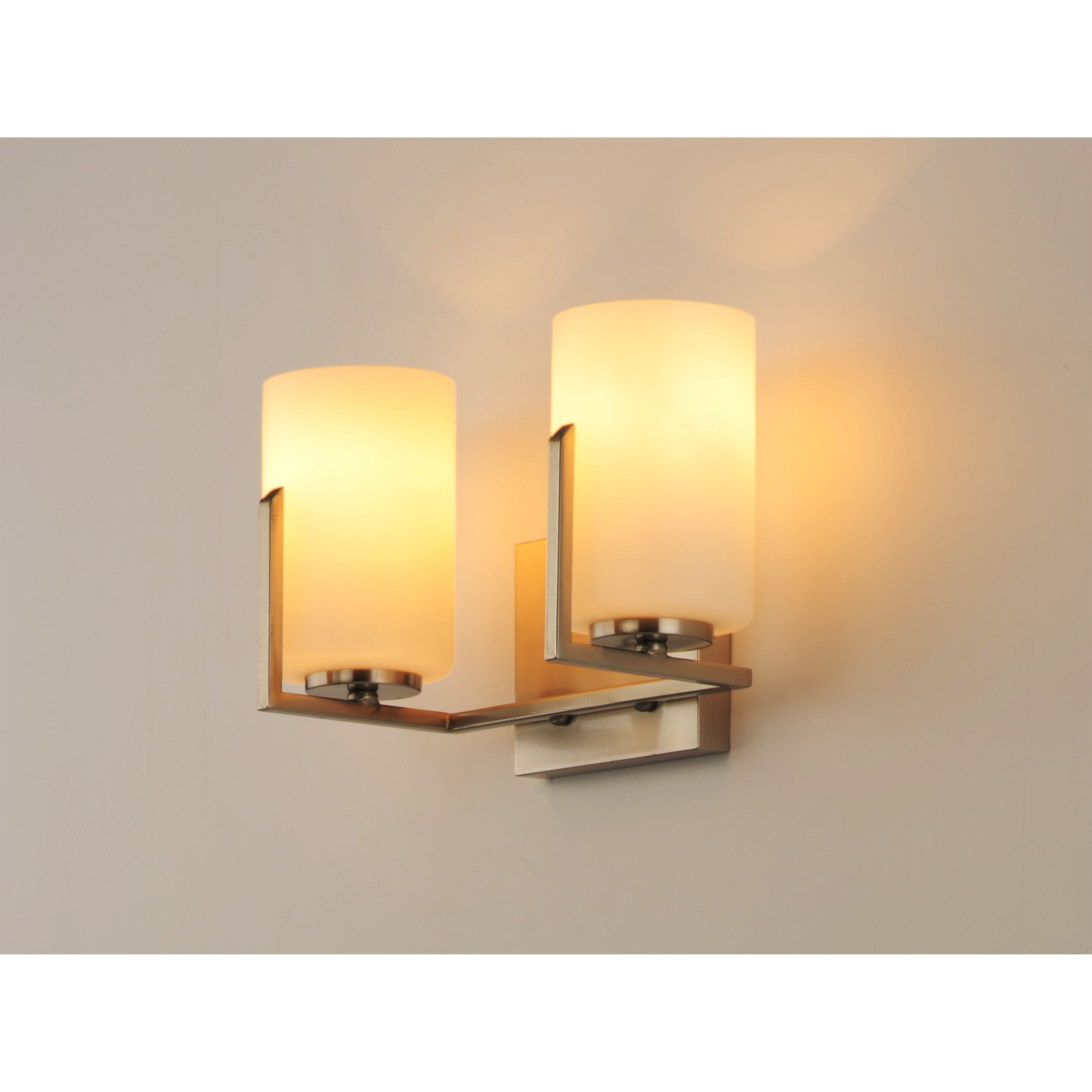 Dart 2 Light 13 inch Satin Nickel Vanity Light Wall Light