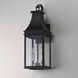Bramwell VX 3 Light 27 inch Black Patina Outdoor Wall Mount