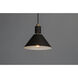 Tucson 1 Light 11.25 inch Oil Rubbed Bronze and Weathered Wood Single Pendant Ceiling Light